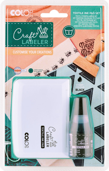 CRAFT LABELER Textil Stempel Handmade