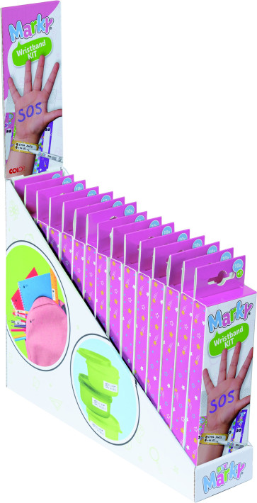MARKY Wristband Kit Display (16Stück)