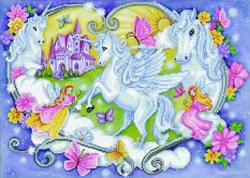 DIAMOND DOTZ Princess Magic 66x47 cm