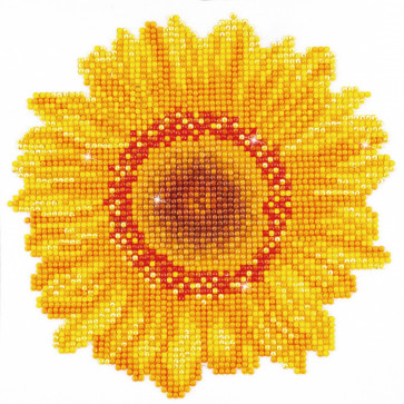 DIAMOND DOTZ Happy Day Sunflower 20x20 cm  (2 St)