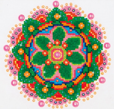 DIAMOND DOTZ Flower Mandala 20,3x25,4 cm  (2 St)