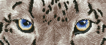 DIAMOND DOTZ Snow Leopard Spy 42x18 cm  (2 St)