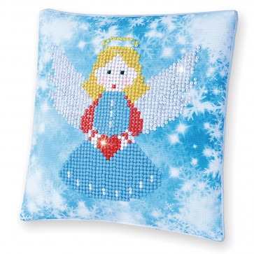 DIAMOND DOTZ Christmas Angel Pillow 18x18 cm  (2 St)