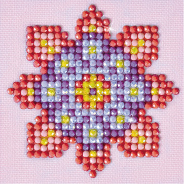 DIAMOND DOTZ Flower Mandala 2 7.6 x 7.6 cm  (3 St)
