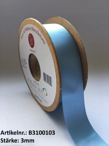Satinband NEWLIFE, 100% recycled PES, 3mm