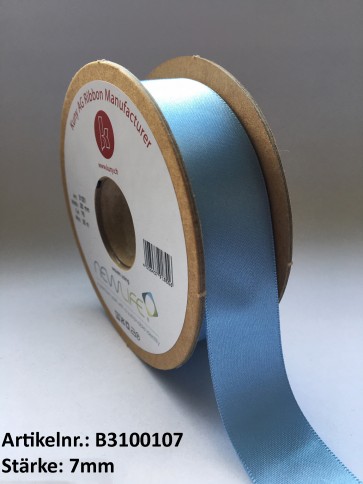 Satinband NEWLIFE, 100% recycled PES, 7mm