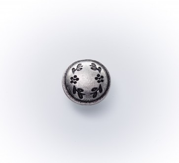 15mm Dirndlknopf mit Blümchen