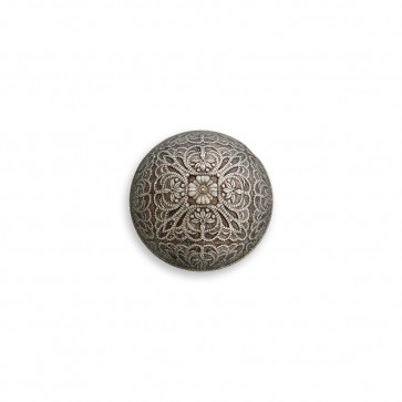 13mm Dirndlhalbkugelknopf galv. Ornament