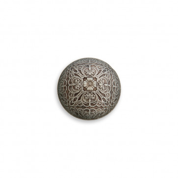 13mm Dirndlhalbkugelknopf galv. Ornament