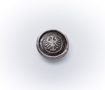20mm Talerknopf Adler, zinn