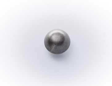 23mm Dirndlknopf Halbugel, matt, rostfrei