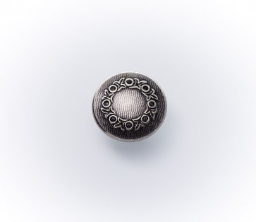 22mm Dirndlknopf m. Blumenkranz