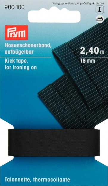 Prym Hosenschonerband (bügeln) 16 mm schwarz