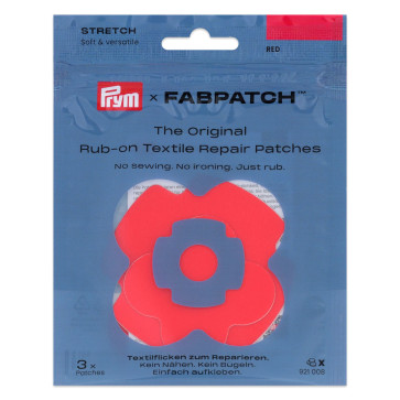 Prym Rub-on Patch STRETCH rot 3St #