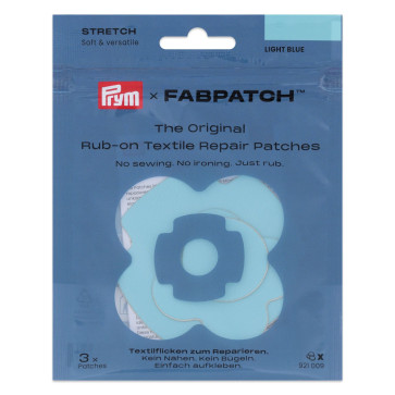 Prym Rub-on Patch STRETCH hellblau 3St #