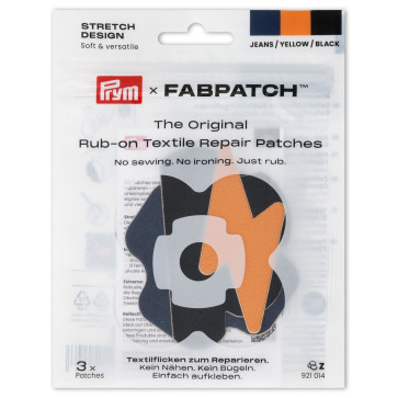 Prym Rub-on Patch STRETCHDE. Blitz Wolke 3St #