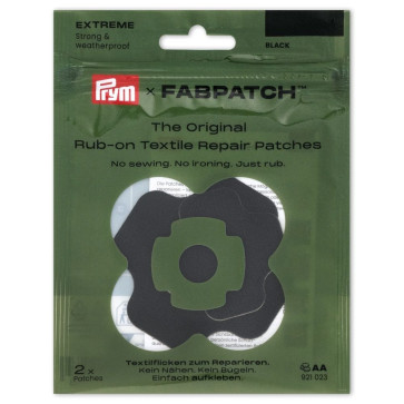 Prym Rub-on Patch EXTREME schwarz 2St #