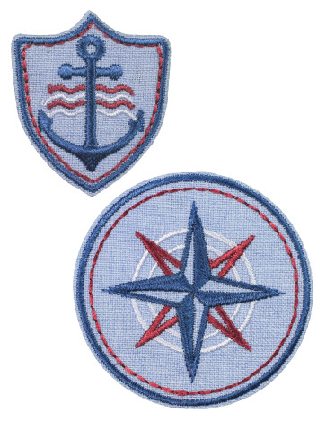 Prym Applikation Anker, hellblau #