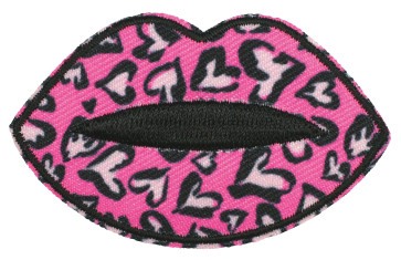 Prym Applikation Mund, pink  #