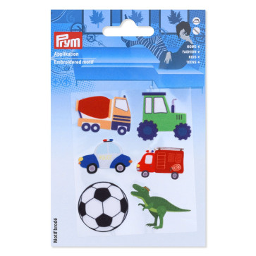 Prym Appl.for boys aufb./selbst.mehrfb. 6St #