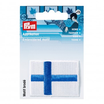 Prym Applikation Flagge Finnland