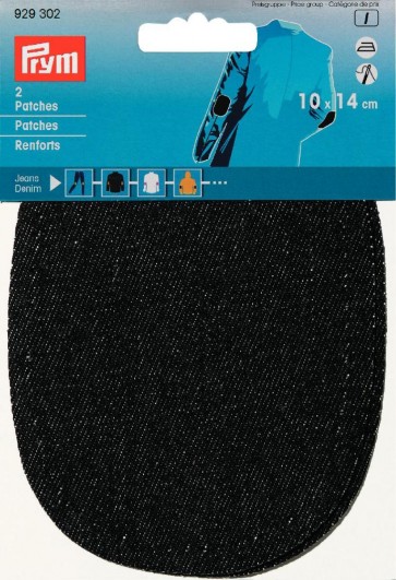 Prym Patches Jeans (bügeln) 10 x 14 cm schwarz