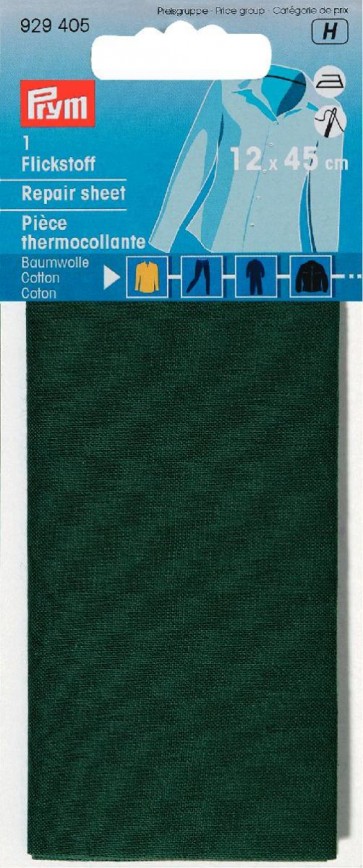 Prym Flickstoff CO (bügeln) 12 x 45 cm grün