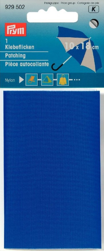 Prym Klebeflicken Nylon 6,5 x 14 cm blau