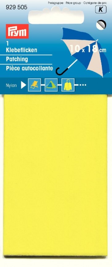 Prym Klebeflicken Nylon 6,5 x 14 cm gelb