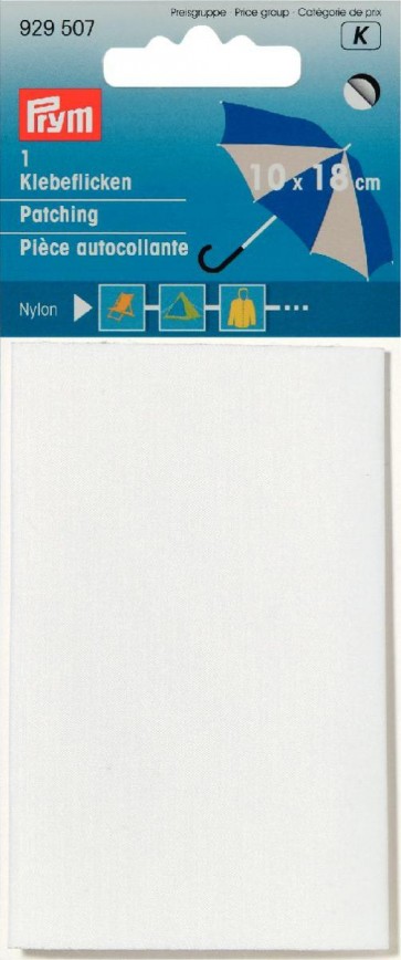 Prym Klebeflicken Nylon 6,5 x 14 cm weiß