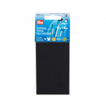 Prym Klebeflicken reflektierend 10 x 18 cm schwarz