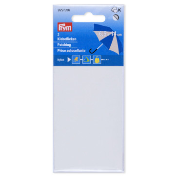 Prym Klebeflicken Nylon 6,5x14cm wollweiß 2St