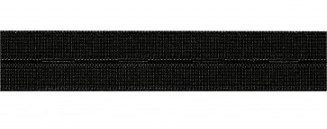 Prym Knopfloch-Elastic glattes Band 18 mm schwarz