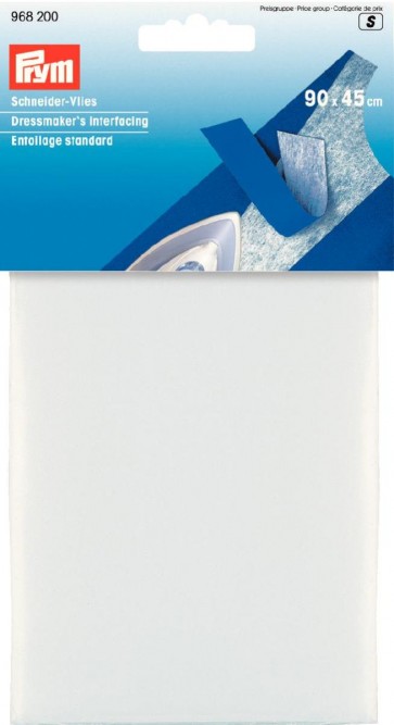 Prym Schneider-Vlies (bügeln) 90 x 45 cm weiß