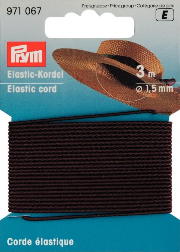 Prym Elastic-Kordel 1,5 mm braun