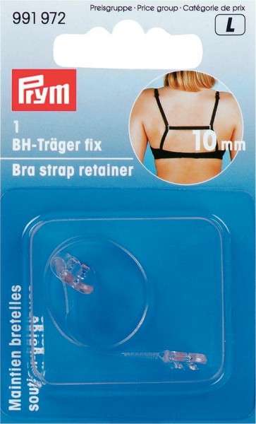 Prym BH-Träger fix 10 mm transparent