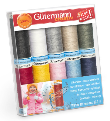 GÜTERMANN Nähf.-Set Water Repellent 100 m/10