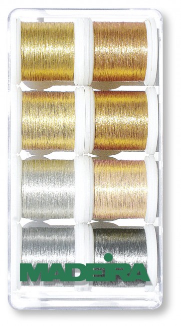 MADEIRA Sort. Smooth Metallic 8 x 200m