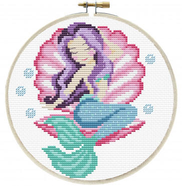 LADYBIRD Stickset Mermaid Dreams rund 15,2 cm