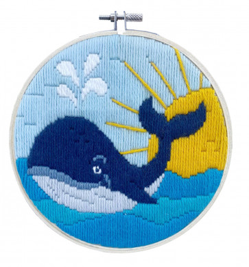 LADYBIRD Stickset Whale Song rund 15,2 cm