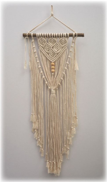 Makramee-Packung "Wandhänger" 33x90cm