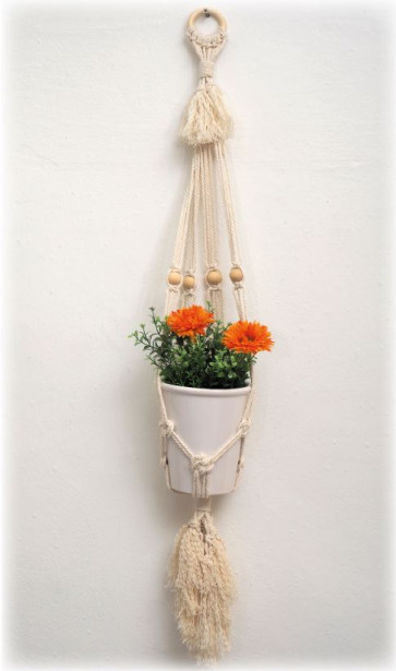 Makramee-Packung "Blumentopfampel" 90cm
