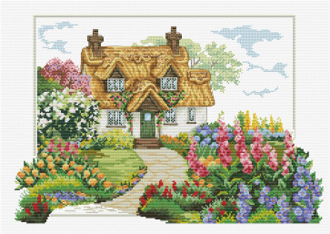 LADYBIRD Stickset Foxglove Cottage 45x32 cm