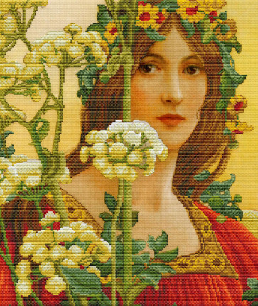 LADYBIRD Stickset Our lady of cow parsley 40x47 cm