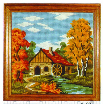 MILLER Gobelin "Herbst"  ca.24x24
