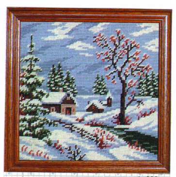 MILLER Gobelin "Winter"   ca.24x24