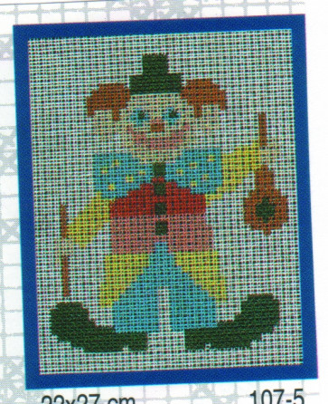 MILLER Sudan-Stramin "Clown"ca.22x27