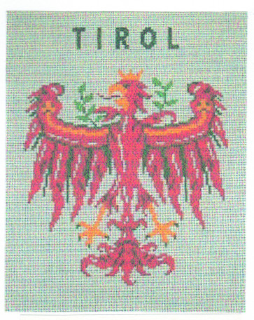 MILLER Sudan Wappen: "Tirol"    ca.40x53
