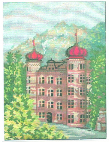 MILLER Gobelin  Lienz "Liebburg" ca.22x35