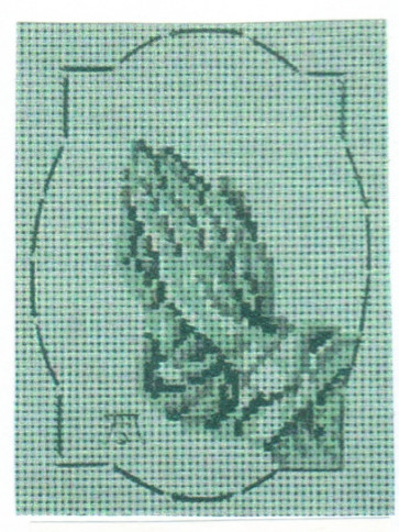 MILLER Gobelin A.Dürer: "B.Hände" 3x ca.10x10